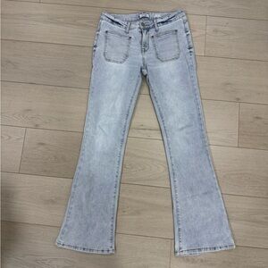 Kensie Tessa Low Rise Light Wash Bootcut Jeans